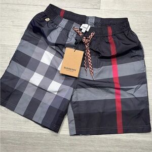 Burberry Checkered Shorts